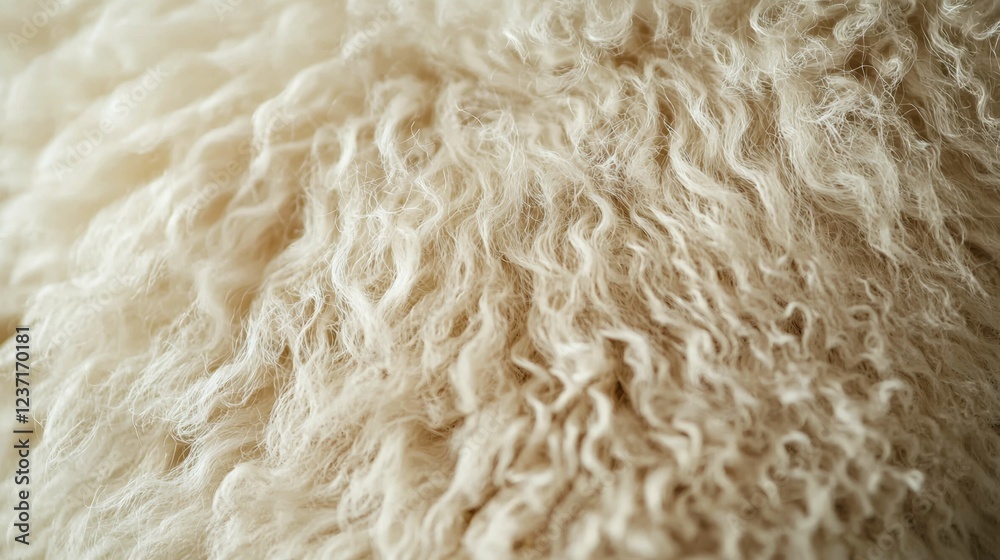 Soft Curly Texture of Natural White Wool or Fur for Background Use Soft Curly Texture of Natural White Wool or Fur for Background Use