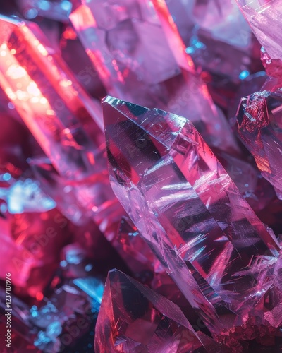 Enchanting Macro View of Rare Kunzite Crystal Highlighting Unique Color and Texture