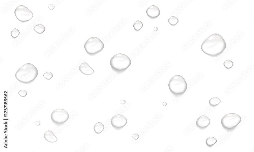 Vector water drop, drops, droplets. PNG drops, condensation on glass, on various surfaces. Realistic drops on a transparent background. Rain and dew. Vector water drop, drops, droplets. PNG drops, condensation on glass, on various surfaces. Realistic drops on a transparent background. Rain and dew.
