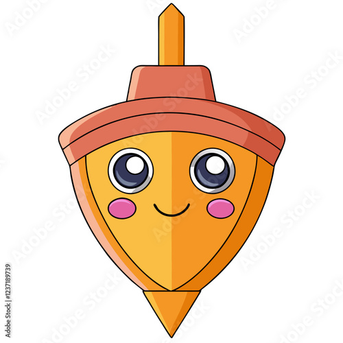 Plumb Bob Construction Tool Vector | Clipart, Cartoon & Line Art Illustration,  Plumb bob construction tool vector illustration, clipart, and line art design on a white background.