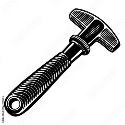 Fastening Tool Vector | Construction Tool Clipart & Line Art Illustration, High-quality fastening tool vector illustration with clipart, line art, and cartoon design.