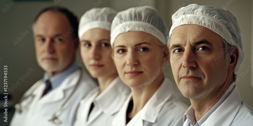 Fototapeta premium Medical Team - Professional and Friendly Staff