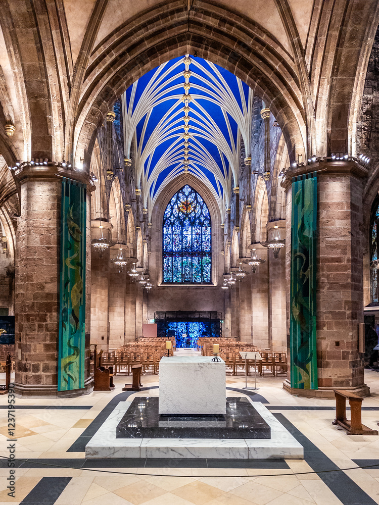 Edinburgh St. Giles Cathedral Interior