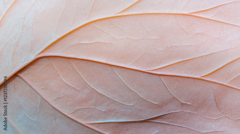 Fototapeta premium Close-up view of textured jungle leaves showcasing natural colors and patterns