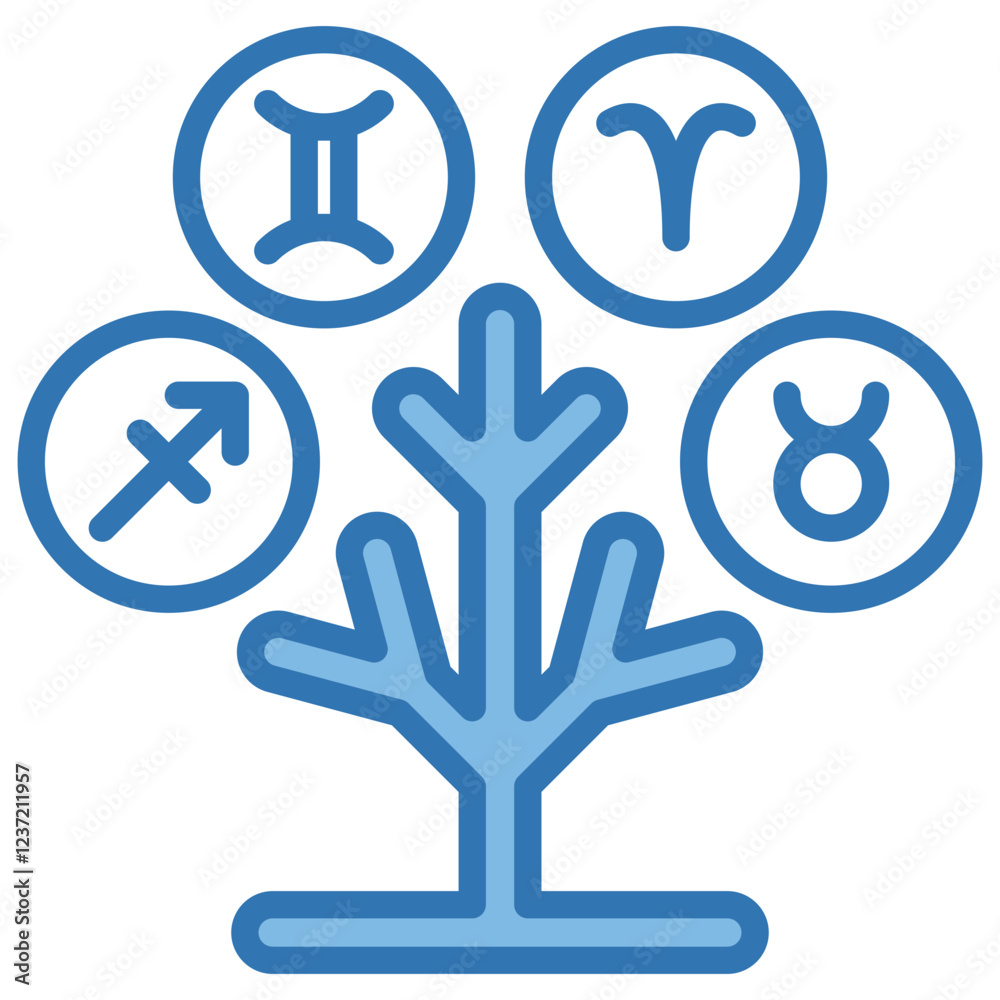 Fototapeta premium Ancestry Icon