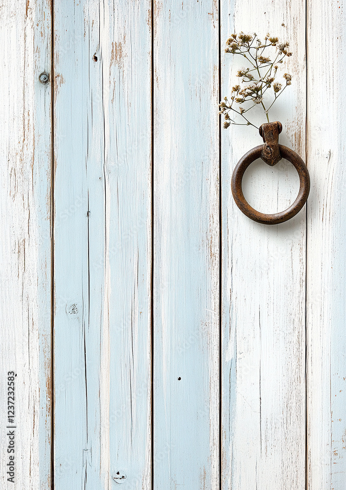 Maritimer Holzhintergrund – Digitales Papier im DIN A4-Format für Scrapbooking und DIY mit Textfreiraum