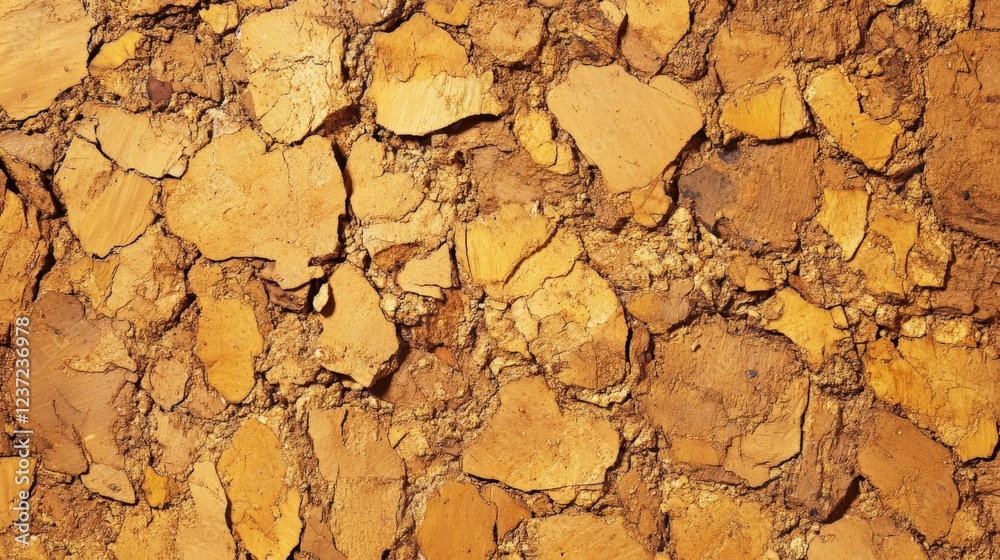 Fototapeta premium Cork Texture Brown Abstract Background