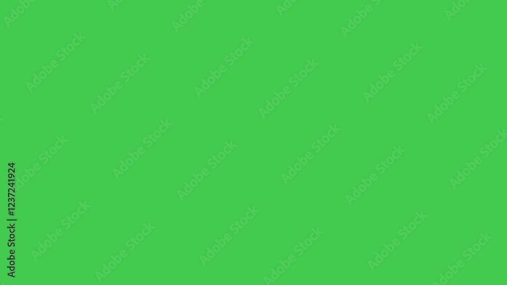 Like and subscribe buttons for content video compositing. Popup youtube subscription and upvote toggles being clicked over green screen chroma key.