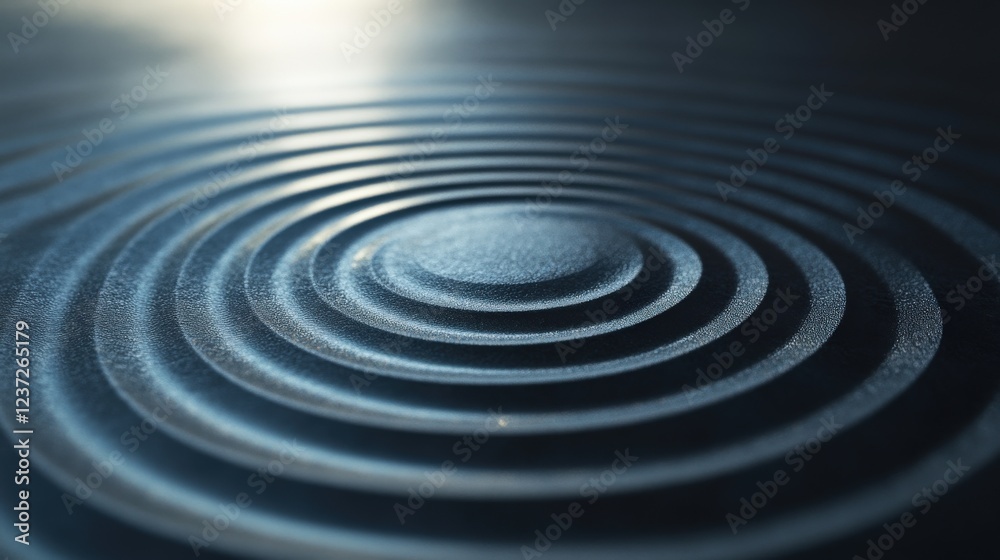 Concentric Circles Ripple Pattern Abstract Design Concentric Circles Ripple Pattern Abstract Design