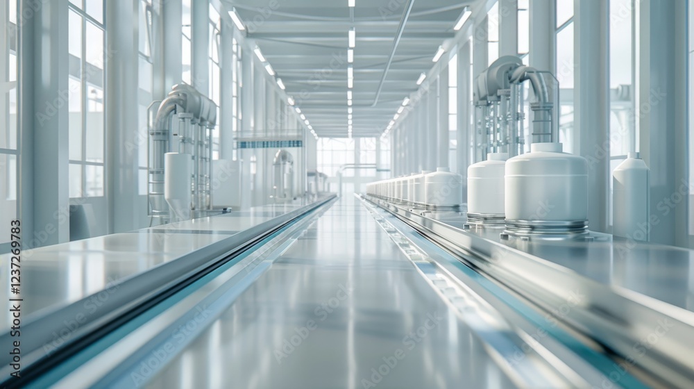 Innovations in Manufacturing: The Advanced Conveyor System at a Modern Factory Innovations in Manufacturing: The Advanced Conveyor System at a Modern Factory