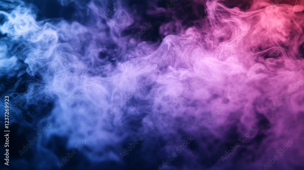 Fototapeta premium Abstract Colorful Smoke Art Background Design