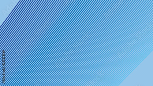 Blue gradien stripes line pattern abstract background for textile design
