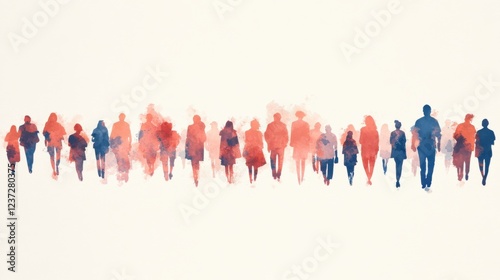 A stock illustration that represents the concept of Public health and epidemiology