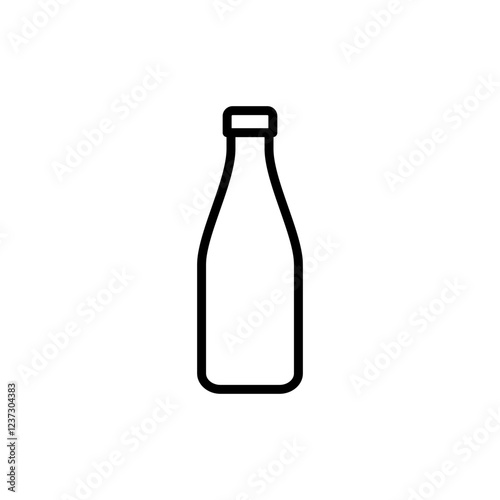 Bottle icon vector. bottle sign and symbol