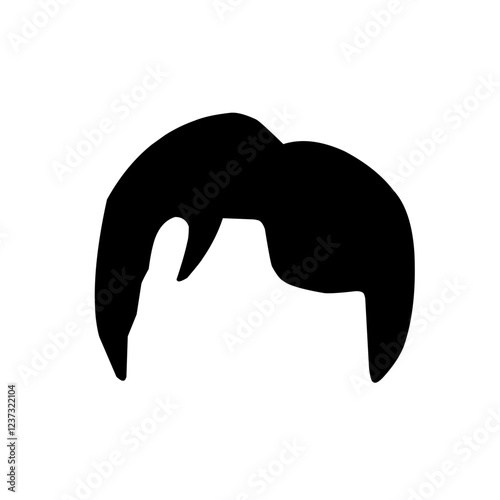 Silhouettes of hair styling