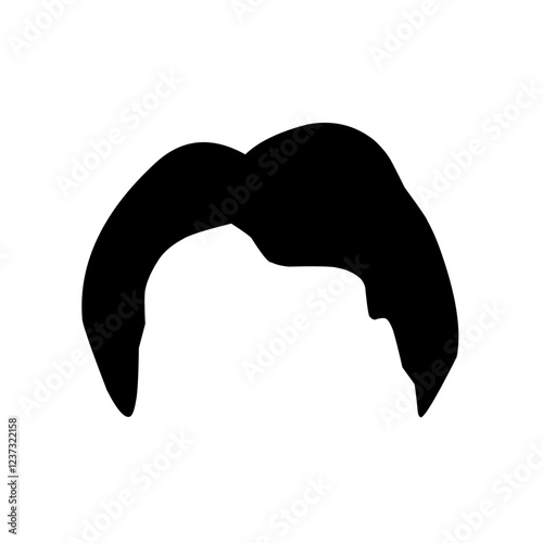 Silhouettes of hair styling