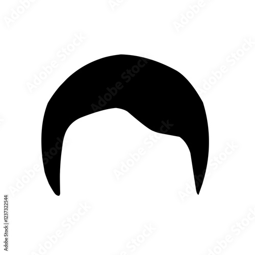 Silhouettes of hair styling