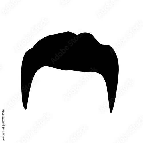 Silhouettes of hair styling