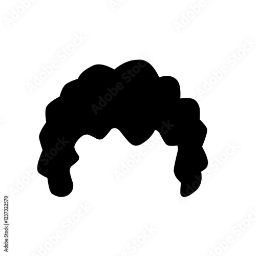 Silhouettes of hair styling