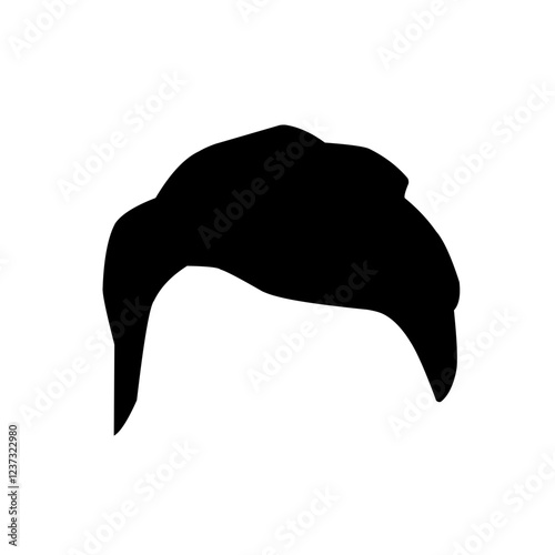 Silhouettes of hair styling