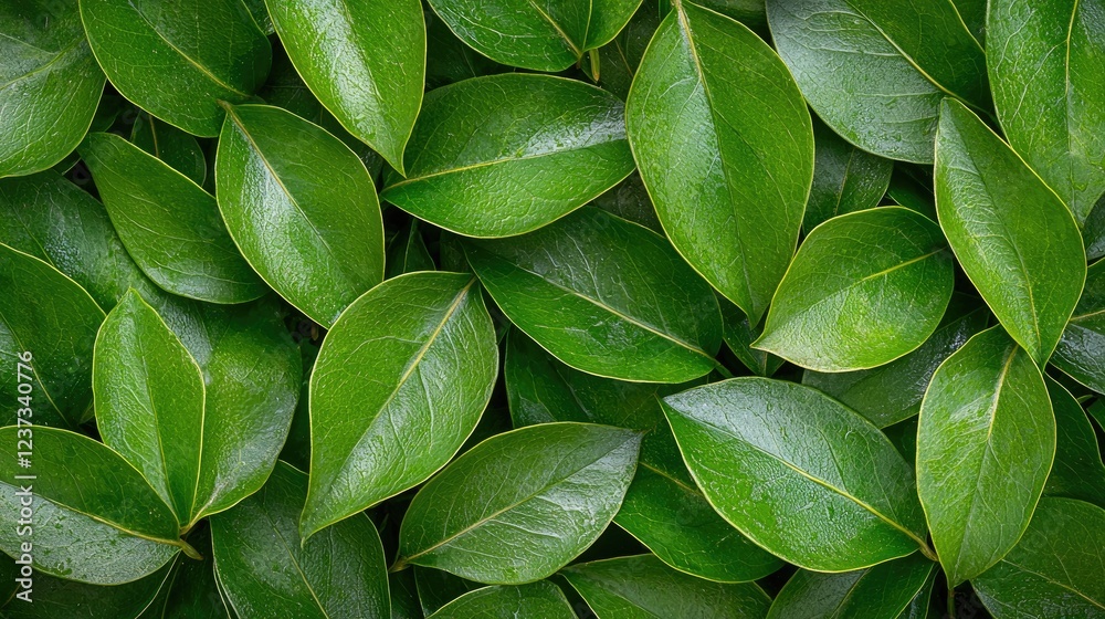 Lush green leaves background, nature texture Lush green leaves background, nature texture
