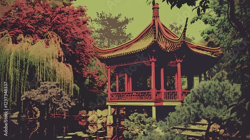 Digital_artwork_Art_prints_chinese_temple_fantasy_