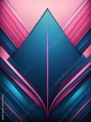 blue to pink smooth grainy texture gradient with glowing noise background, Art decoration