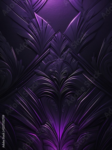 black to purple smooth grainy texture gradient with glowing noise background, Art decoration