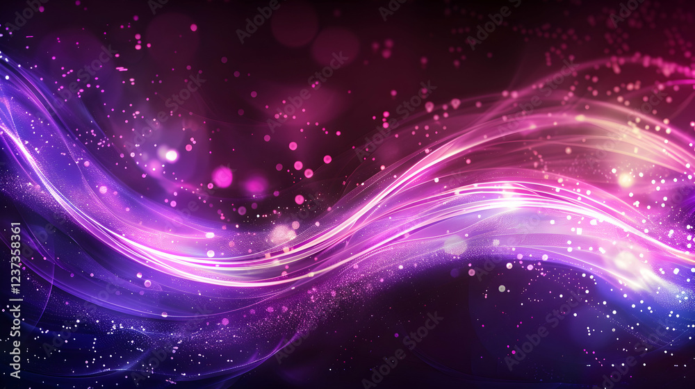 Abstract wave design with vibrant colors and glowing particles for digital backgrounds. Abstract wave design with vibrant colors and glowing particles for digital backgrounds.