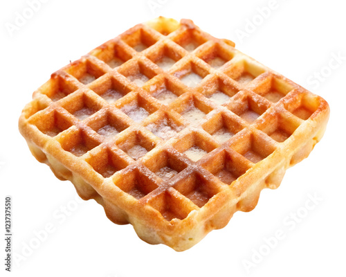 High-Quality PNG of viennese waffles on transparent background. png file– High Resolution  photo