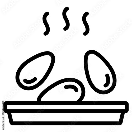 로스티드 잣 아이콘