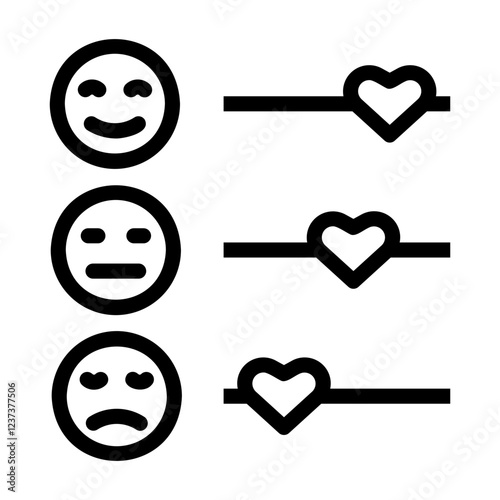 ranking Line Icon