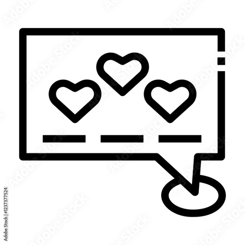 rating Line Icon