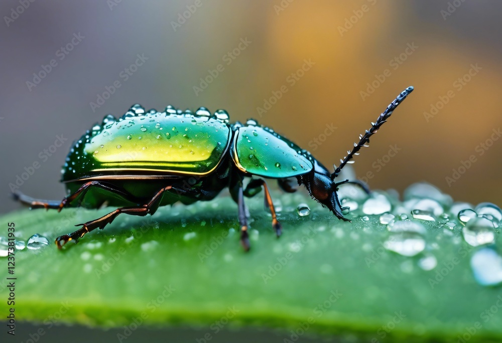 Beetle on a leaf Beetle on a leaf