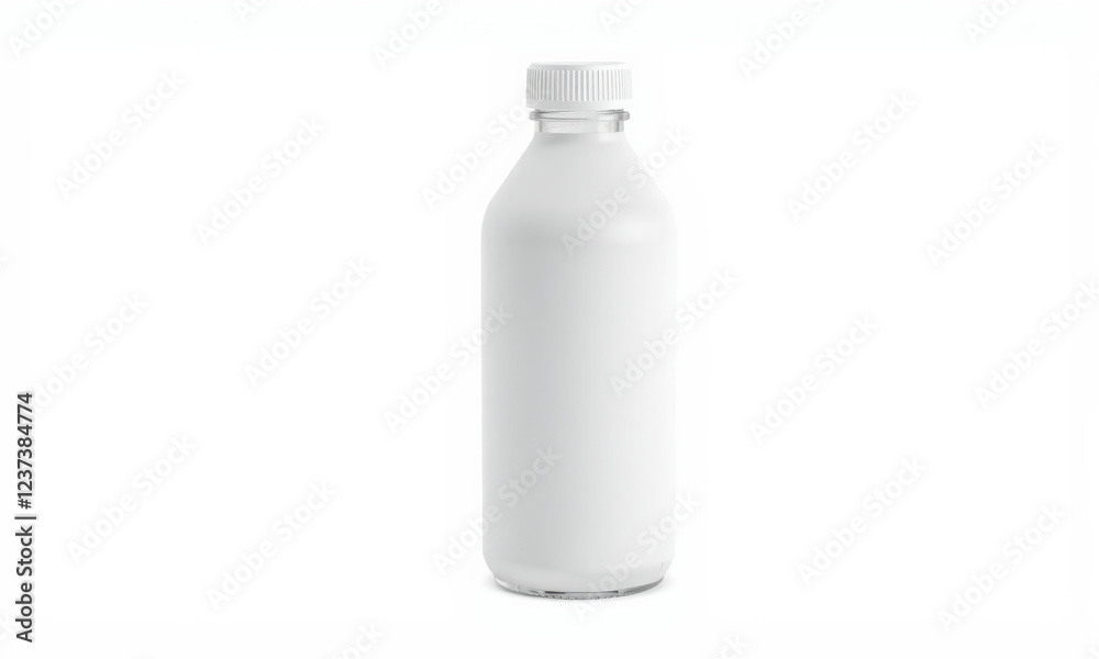 clean, white bottle mockup perfect for showcasing beverages or dairy products. minimalist design emphasizes product simplicity and freshness. Ideal for branding and marketing clean, white bottle mockup perfect for showcasing beverages or dairy products. minimalist design emphasizes product simplicity and freshness. Ideal for branding and marketing