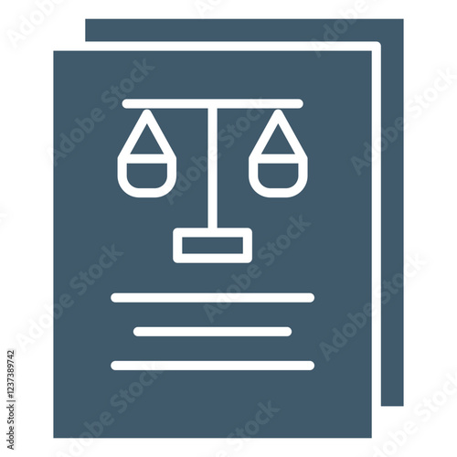 Law  Icon Element For Design