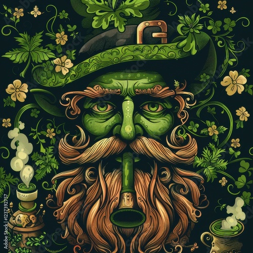 Obraz na płótnie saint patrick day w salonie