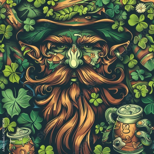 Obraz na płótnie saint patrick day w salonie