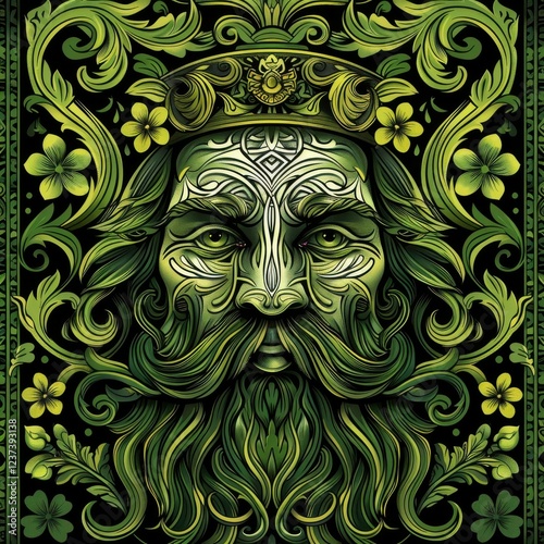 Obraz na płótnie saint patrick day w salonie