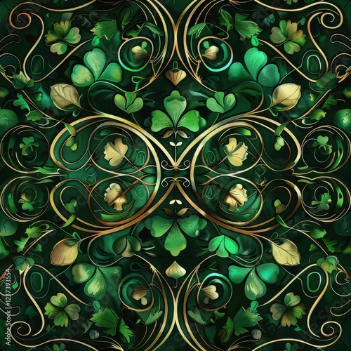 Obraz na płótnie saint patrick day w salonie