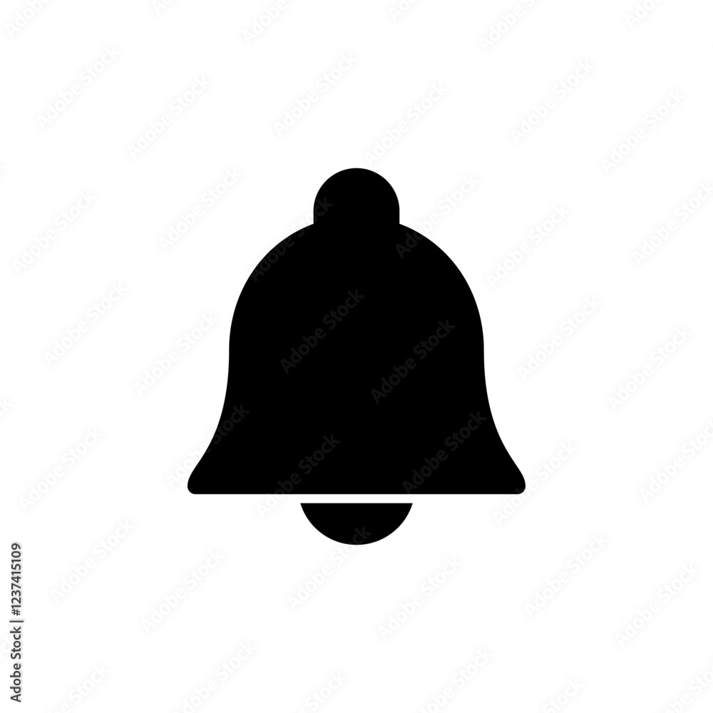 Bell Icon vector illustration. Notification sign and symbol for web site design Bell Icon vector illustration. Notification sign and symbol for web site design