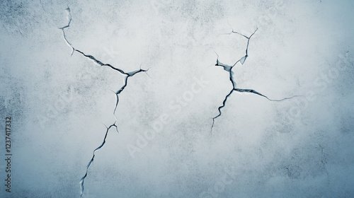 Cracked Plaster Texture: Ab...