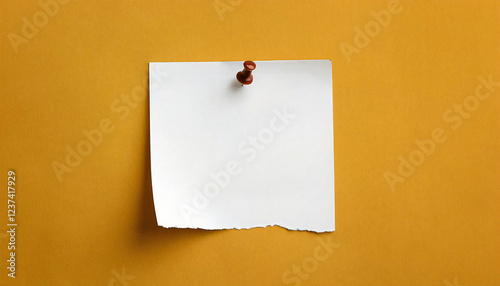 白いメモ紙。白の付箋とメモのイメージ素材。White memo paper. Image material of white sticky notes and memos. photo