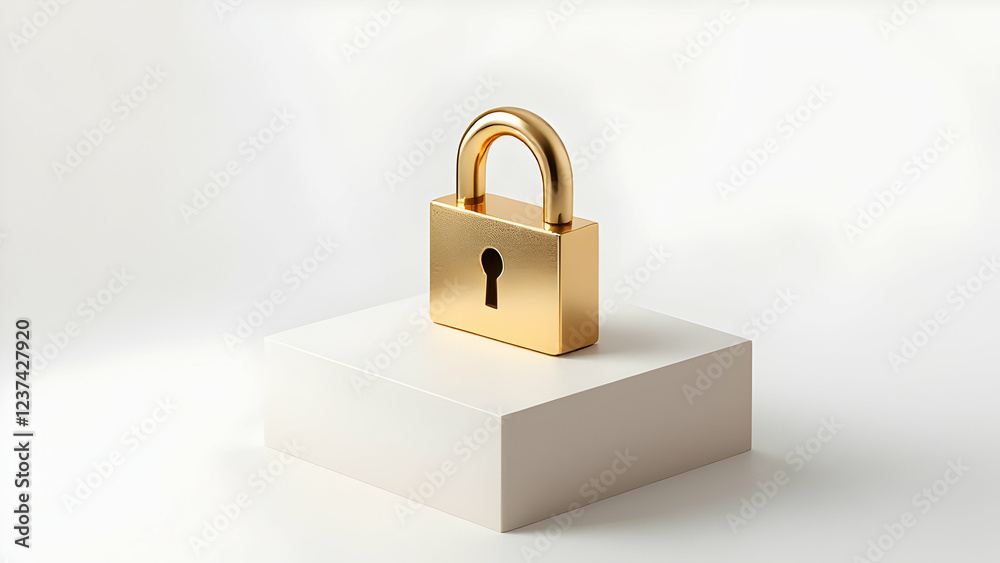Golden Padlock Security Digital Data Protection, Privacy, Safety, Confidentiality, Encryption, Access, Control, Safeguarding, Robustness, Resilience Golden Padlock Security Digital Data Protection, Privacy, Safety, Confidentiality, Encryption, Access, Control, Safeguarding, Robustness, Resilience