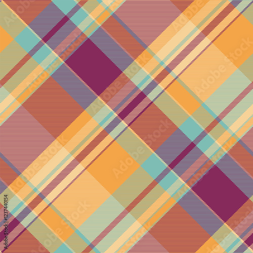 Vibrant autumnal plaid pattern in warm, earthy tones.  Perfect for fallthemed designs, textile prints, or website backgrounds.  The intersecting lines create a dynamic, visually engaging texture.