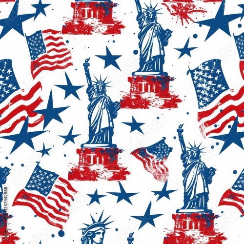 National Freedom Day Pattern