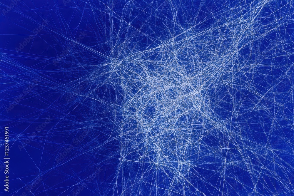 A blue background with a lot of white lines A blue background with a lot of white lines