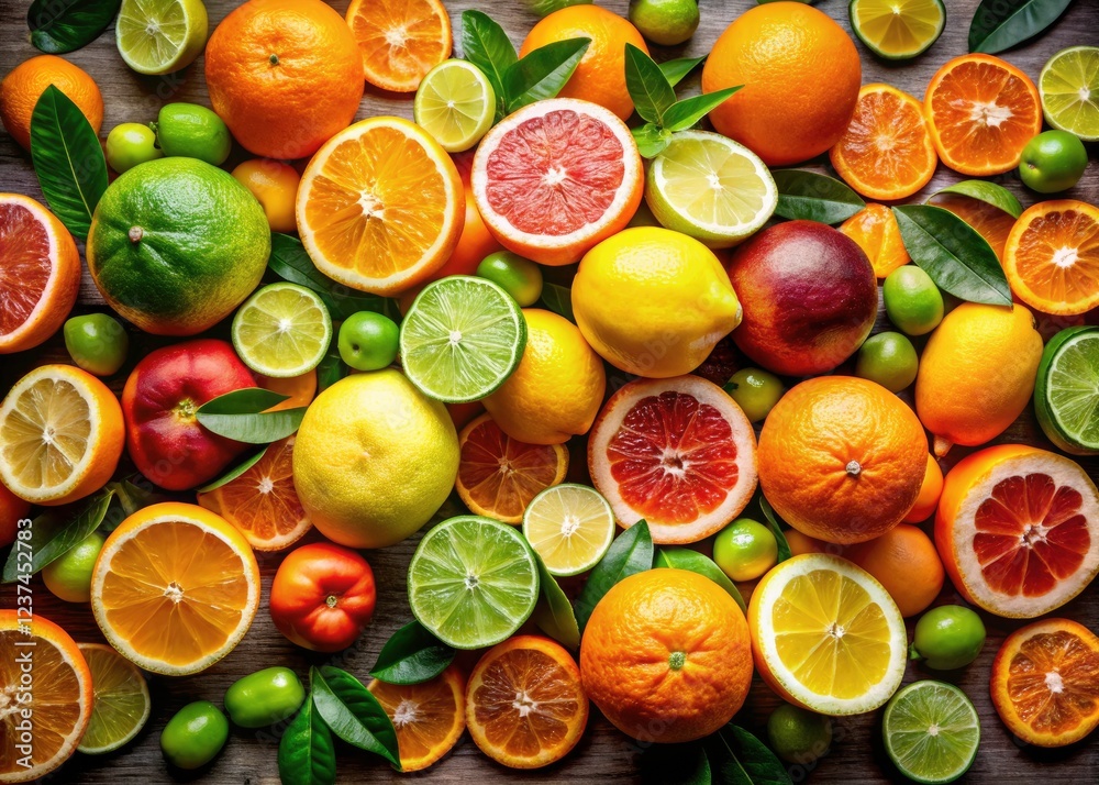 Summer fruit photography: zesty oranges, lemons, limes, and grapefruits form dazzling citrus banner backgrounds. Summer fruit photography: zesty oranges, lemons, limes, and grapefruits form dazzling citrus banner backgrounds.