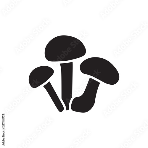 basidiomycota glyph icon