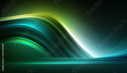 Black dark blue green emerald teal lime yellow white abstract background